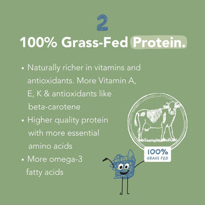 Mighty Strawberry Milk - Kids All-In-One Daily Protein Powder & Multivitamin Boosted with 2 Billion Probiotics & Organic Spinach - Natural Flavors, Colors & Sweeteners - 15-30 Servings