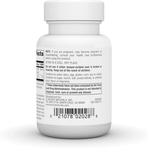 Source Naturals Megafolinic, Bioactive Form of Folic Acid, 800 Mcg - 120 Tablets