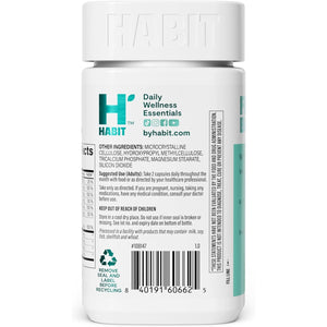 Habit PMS Support Supplement for Women (60 Capsules) - Supports Premenstrual Symptoms & Stress, Hormone Balance, Mood, B Vitamins, Vitamin D, Chasteberry, Ashwagandha, Gluten-Free, Non-Gmo (1 Pack)
