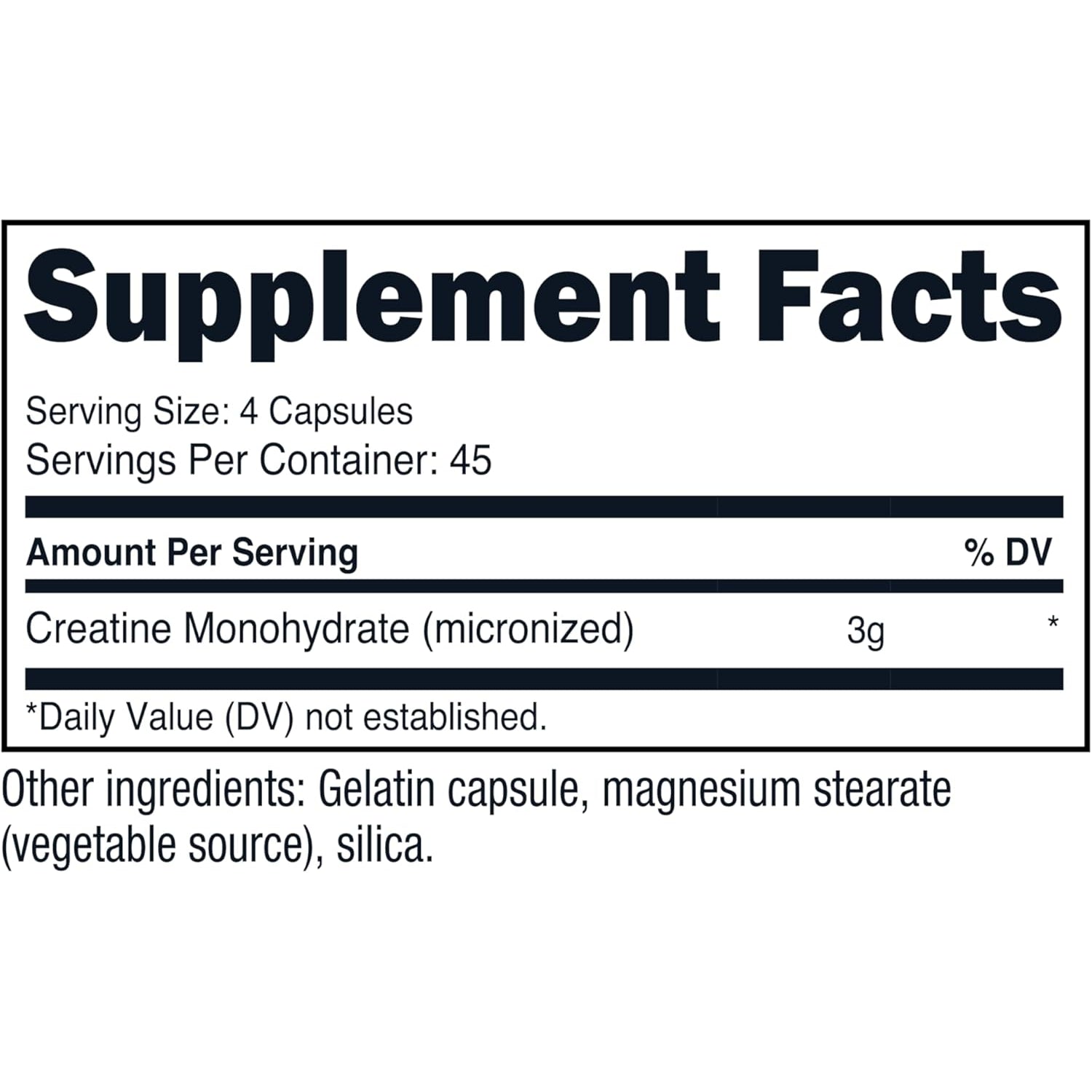 Nutricost Creatine Monohydrate 3,000Mg, 180 Capsules (750Mg per Capsule) - Gluten Free, Non-Gmo
