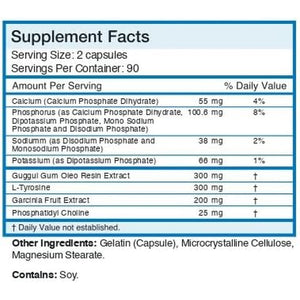 Absolute Nutrition Thyroid T-3 Radical Metabolic Booster, Energy & Focus Unflavored Thyroid Support Formula Capsules, Natural Metabolism Booster, Support Healthy Thyroid Function, 180 Capsules