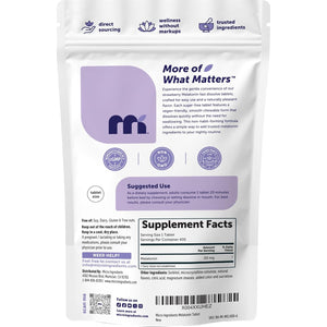 Micro Ingredients Melatonin 20Mg, 400 Tablets | Strawberry Flavor | Fast Dissolve | 100% Drug Free | Vegetarian Friendly | Non-Gmo, No Gluten, Sugar Free