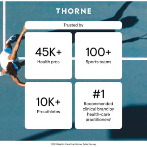THORNE - Brain Factors - Brain Health Supplement with Nicotinamide Riboside, Coffee Fruit Extract & Betaine Anhydrous - Supports Learning, Memory & Cognition* - Third-Party Certified - 30 Capsules