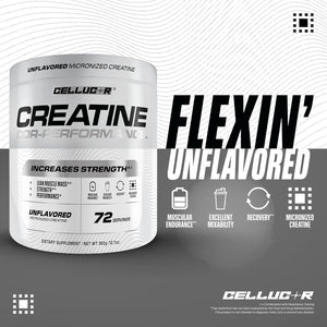 Cellucor Cor-Performance Creatine Monohydrate for Strength and Muscle Growth, 72 Servings
