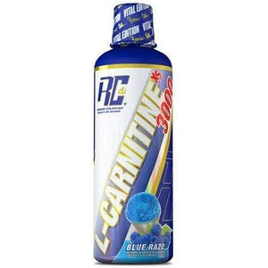 Ronnie Coleman Signature Series L-Carnitine XS 3000 Liquid, Amino Acids Metabolism and Lean Muscle Strength Support, Stimulant Free, Sugar Free, Zero Carbs, Strawberry Kiwi, 16 Oz