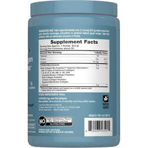 Neocell Creatine Monohydrate Powder | 30 Servings | with Multi Collagen Peptides | Unflavored | for Women and Men