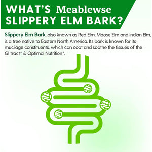 Slippery Elm, Natural Herbs Slippery Elm Powder for Soothing Throat* & Digestive, Diarrhea, PH Balance, Gut Health - with Superior Inner Bark Source, 100% Pure & Vegan, Non-Gmo, 1Lb (349 Servings)