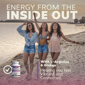Female Libido Booster for Women – Advanced Women’S Intimacy & Confidence Support – Plant-Based Herbal Blend with Maca, Ginseng & L-Arginine – Made in USA – 60 Capsules