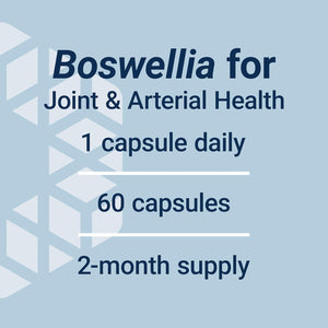 Life Extension 5-LOX Inhibitor with Aprèsflex®, 100 Mg, Standardized Boswellia Serrata Extract, Promotes Joint, Cell & Arterial Health, Gluten-Free, Non-Gmo, Vegetarian, 60 Capsules