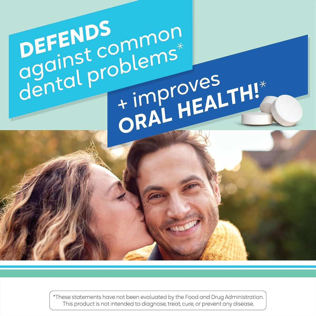 Biogaia Prodentis | Oral Probiotics | Promotes Healthy Gums & Teeth | Defends against Bad Breath & Dental Problems | Improves Oral Health | Mint Flavored | 30 Dental Probiotic Lozenges