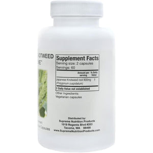 Supreme Nutrition Japanese Knotweed Supreme, 120 Pure Polygonum Cuspidatum Vegetarian Capsules