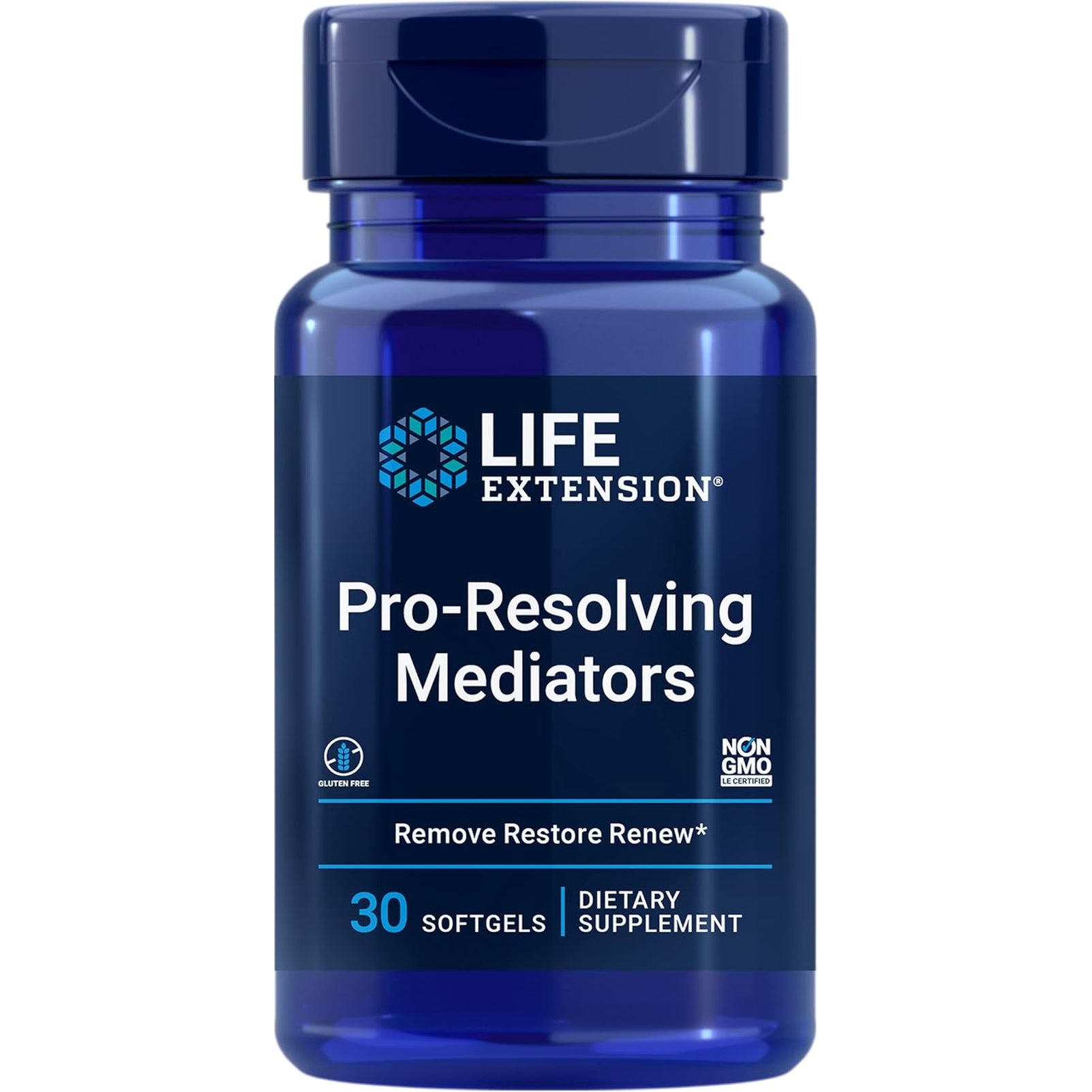 Life Extension Pro-Resolving Mediators, 18-HEPE, 17-HDHA, 14-HDHA, Supports the Body’S Natural Post-Inflammatory Response, Gluten Free, Non-Gmo, 30 Softgels