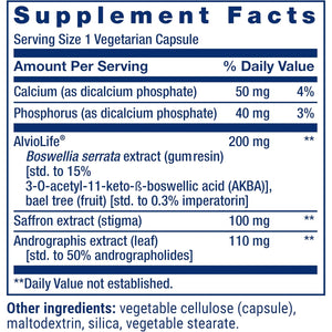 Life Extension Healthy Lungs, Respiratory Supplement, Lung Protection, Boswellia Serrata, Saffron Extract, Once-Daily, Gluten Free, Non-Gmo, Vegetarian, 30 Capsules