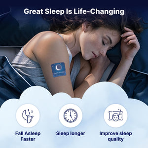 Wellamoon Original Sleep Patches for Adults Extra Strength | Easy-To-Apply Sleep Patch with Melatonin & Valerian | Relax & Wake up Refreshed | Long-Lasting Night Comfort for Men & Women | 28 Patches