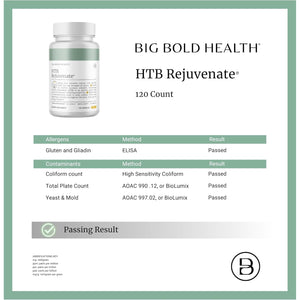 BIG BOLD HEALTH HTB Immune Rejuvenate - Himalayan Tartary Buckwheat - Polyphenols Supplement for Immune Support - Gluten Free, Dairy Free, Non-Gmo Formula - 120 Vegetarian Capsules (2 Month Supply)