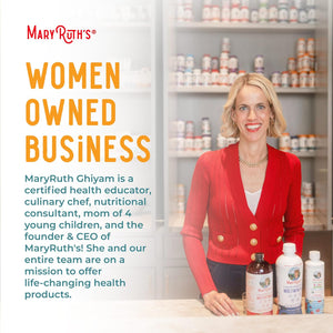 MARYRUTH'S Organics Multivitamin & Multimineral with Iron for Toddlers | USDA Organic | Sugar Free | Multivitamin Liquid Drops for Kids Ages 1-3 | Immune Support | Vegan | Non-Gmo | 2 Fl Oz