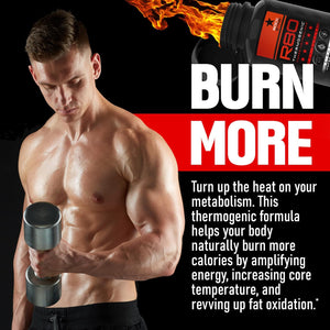 Rockstar R80 Extreme Thermogenic Hyper-Metabolizer Fat Burner for Men & Women – GLP-1 Support, Appetite Suppressant, Thermogenic Weight Loss Pills | Metabolism Booster
