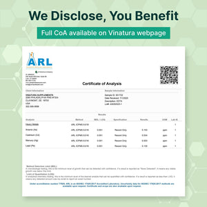 VINATURA EDTA Capsules - 1500Mg per Serv, USA Made & Tested, Liver Support - Edta Calcium Disodium, Kale Extract - 90 Capsules 45 Servings