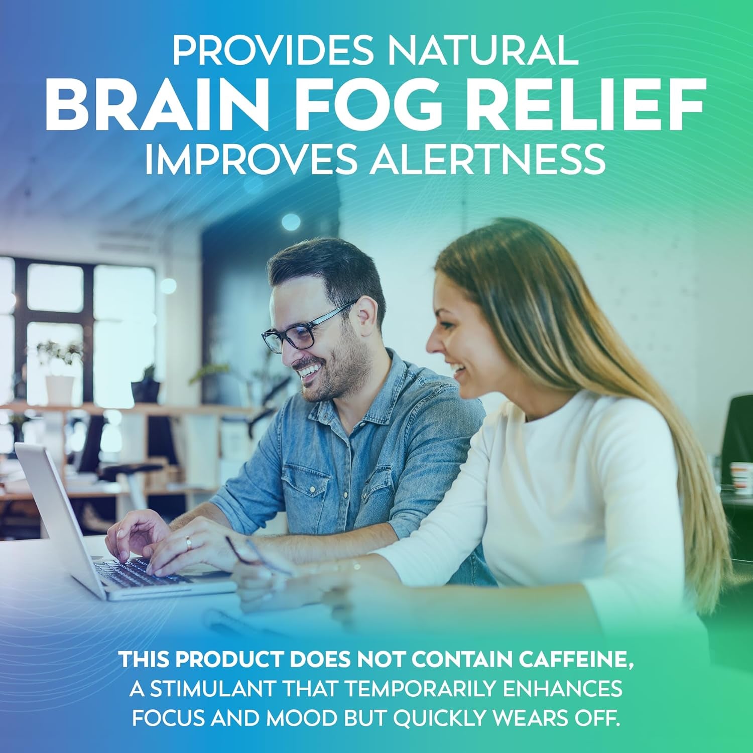 Dr Lewis Daily Brain Care Capsules - Brain Supplements for Memory and Focus with Aloe Vera - Plant-Based Nootropic and Energy Supplement for Brain Fog, Mental Clarity, and Immune Support - 90 Capsules