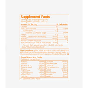 Spoiledchild Collagen Peptides + Vitamin C + Hyaluronic Acid Liquid Collagen Pineapple Flavor 400Ml 13.5 FL Oz