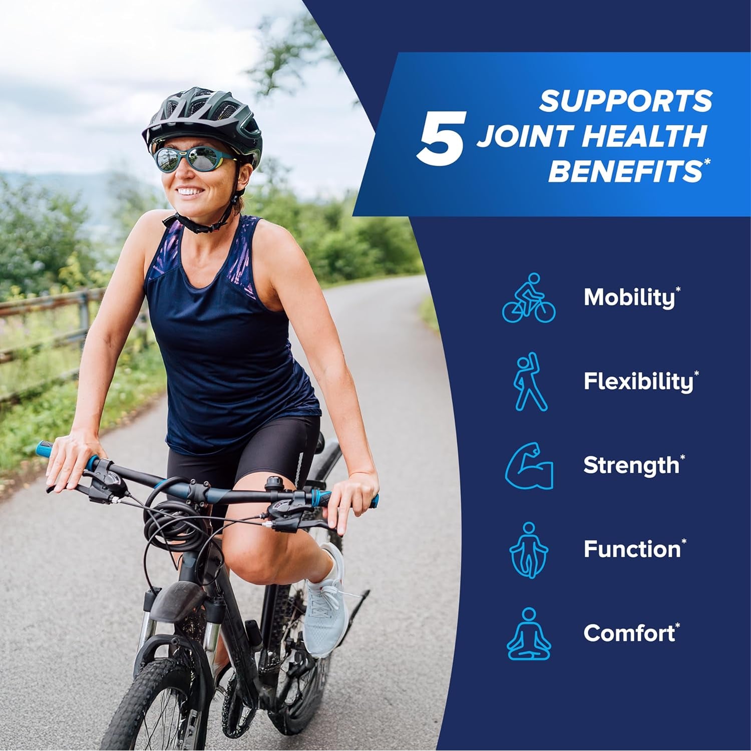 Osteo Bi-Flex One per Day Vitamin D Supplement, Improve Joint Function, Support Bone and Immune Health, 60 Coated Tablets