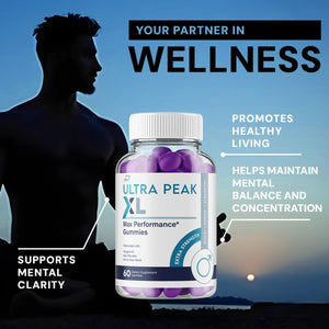 Ultra Peak XL Advanced Gummies Extra Strength, Ultrapeak XL Gummys Supplement (60 Gummies)