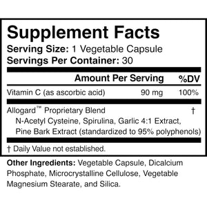Allogard - Natural Detox Supplement - Non-Gmo, Vegan, Gluten-Free