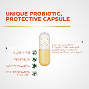 Align Probiotic, Pro Formula, Probiotics for Women and Men, Probiotics for Digestive Health, Men and Womens Probiotic Capsules Help Relieve Occasional Bloating & Gas*, 63 Capsules