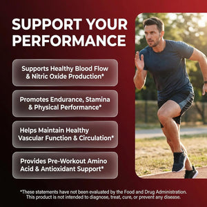 Nosflow Nitric Oxide Supplements for Men | Beet Root Taurine L-Arginine Malic Acid L-Arginine L-Citrulline Pine Bark Glycerol Agmatine Grape Seed Vitamin C B12 B3 by Clean Nutra