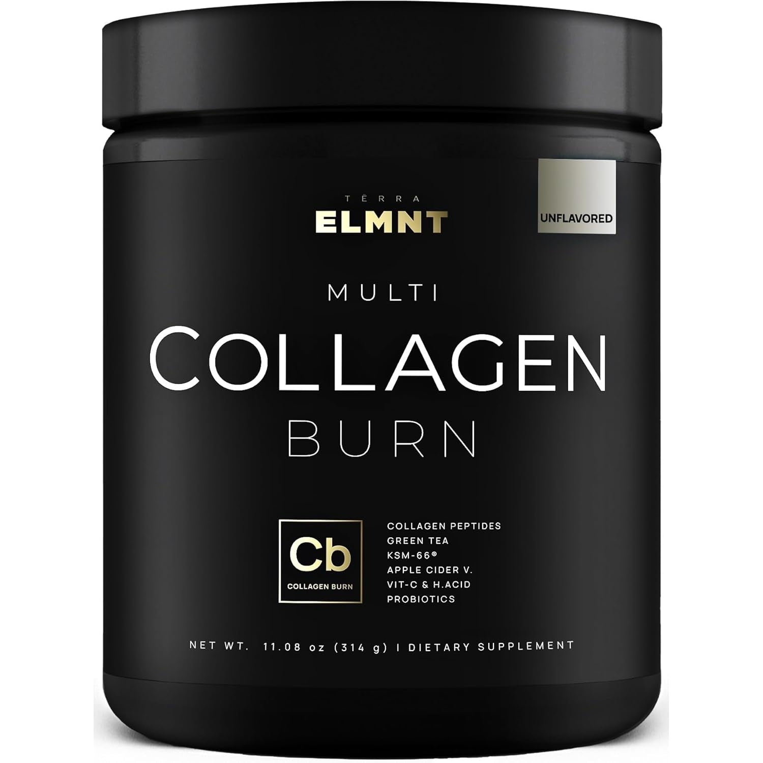 Super Collagen Powder for Women Weight Loss + Beauty W. Probiotics, Hyaluronic Acid, ACV, KSM-66, Biotin - Premium Multi Collagen Peptides Protein Supplement Colageno for Women (Unflavored)