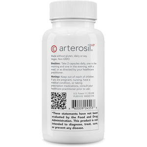Calroy Health Sciences Arterosil HP Professional - Endothelial Glycocalyx Support - Heart Health Support - Artery Health Support - Circulation Support – Monitumrs® Rhamnan Sulfate - Monostroma Nitidum