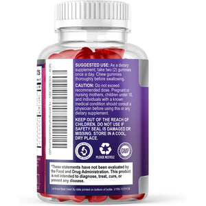 Probiotics for Women Gummies with Cranberry - 6 Premium Strains for PH Balance - Women Probiotics for Digestive Health, Vaginal & Immune Support, Women'S Probiotic Feminine Health Gummy - 60 Gummies