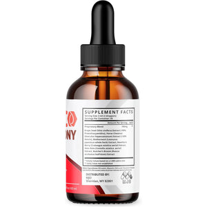 Glyco Harmony Drops, Official Glyco Harmony Liquid Supplement with All Natural Ingredients, Glycoharmony Blood Support Max Strength Health & Wellness Vitamin Supplement (2 Bottle Bundle, 60 Servings)
