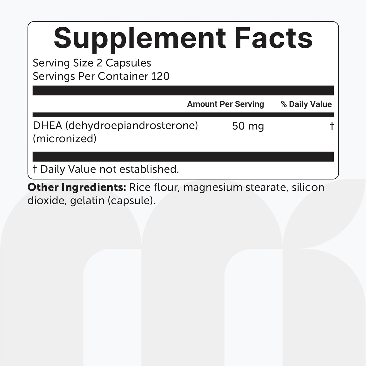 Micro Ingredients DHEA 50 Mg per Serving, 240 Capsules | Micronized DHEA Supplement for Women & Men | Non-Gmo, Gluten Free, Soy Free