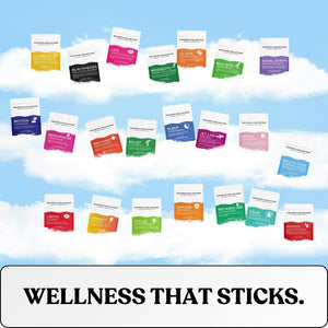 The Patch Collection® - Jet Lag Patch for Day & Night Time Zone Changes | Melatonin, Valerian Root, Passion Flower, Magnesium, Vitamin B1, B2, B3, Turmeric | 100% Natural & Vegan (Pack of 4)