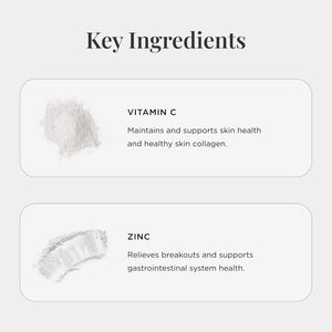Jshealth Skin and Digestion Formula. Clear Skin Supplement with Zinc, Burdock, Turmeric. Supports Healthy Skin and Digestive Comfort. Vegan (60 Tablets)