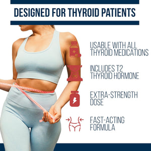 Dr. Westin Childs Thyroid Fat Burner - Fast Acting Thermogenic Weight Loss Supplement for Women & Men with Hypothyroidism, Hashimoto'S & Hyperthyroidism for Waist Trimming, Bloating, 30 Servings