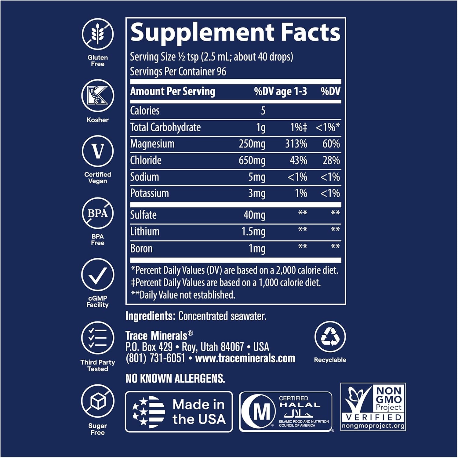 Trace Minerals Beef Organ 500 Mg 180 Capsule