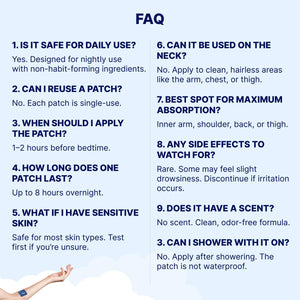 Wellamoon Original Sleep Patches for Adults Extra Strength | Easy-To-Apply Sleep Patch with Melatonin & Valerian | Relax & Wake up Refreshed | Long-Lasting Night Comfort for Men & Women | 28 Patches