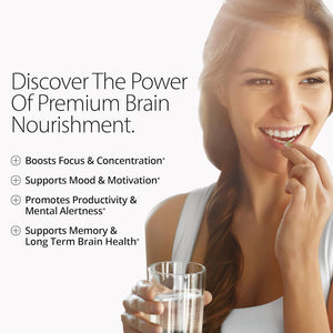 Qualia Mind | the Ultimate Blend for Brain Health* | Doctor-Formulated Nootropic to Fuel Focus & Concentration* | Supports Long Term Brain Health| Maintain Drive & Productivity