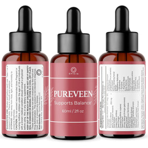(3 Pack) Pureveen Drops – Pureveen Liquid Support Drops Advanced Formula All Natural Ingredients Daily Premium Maximum Strength, Vitamin Support for Health and General Wellness, 3 Bottles for 3 Months