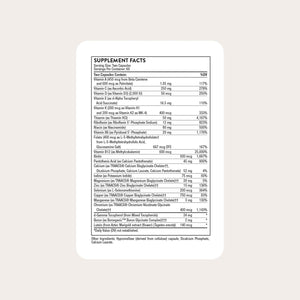 THORNE - Basic Nutrients 2/Day - Comprehensive Daily Multi-Vitamin with Optimal Bioavailability - Vitamin & Mineral Formula - Third-Party Certified - Gluten, Dairy & Soy-Free - 120 Capsules