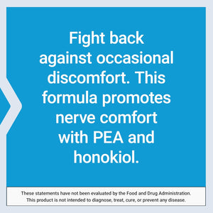 Life Extension Comfortmax™, Honokiol and Pea for Nerve Support & Discomfort Relief, Gluten-Free, Non-Gmo, Vegetarian, 60 Tablets