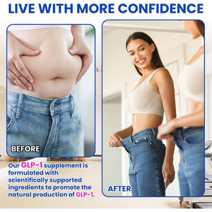 GLP-1 Supplement, Natural GLP 1 Booster Drink Mix for Weight Loss, Appetite Control and Metabolism Boost Support, Contains Yerba Mate, Garcinia Cambogia, Berberine (Raspberry Lemonade Flavor)