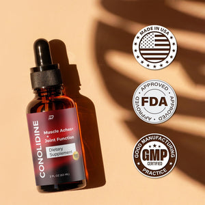 Conolidine Healthy Advanced Formula – Conolidine Liquid Drops All Natural Healthy Levels Reviews (2 Pack – 2 Month Supply)