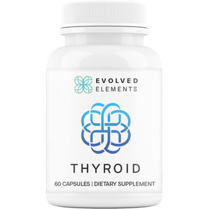 Thyroid – Raw Grass-Fed Desiccated – New Zealand Sourced - Energy & Metabolism Support – Non-Gmo, 60 Capsules