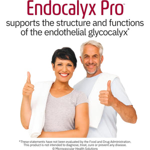 Endocalyx Pro Supplement – Endothelial Glycocalyx Support 120 Capsules - Vascular & Microcirculation Health – Clinically-Studied – Patented – Supports Nitric Oxide Functions