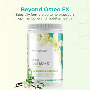 Youngevity beyond Osteo FX - Tropical Vanilla | Healthy Bone Support | Multi-Vitamin Powder | 30 Servings (1 Canister)