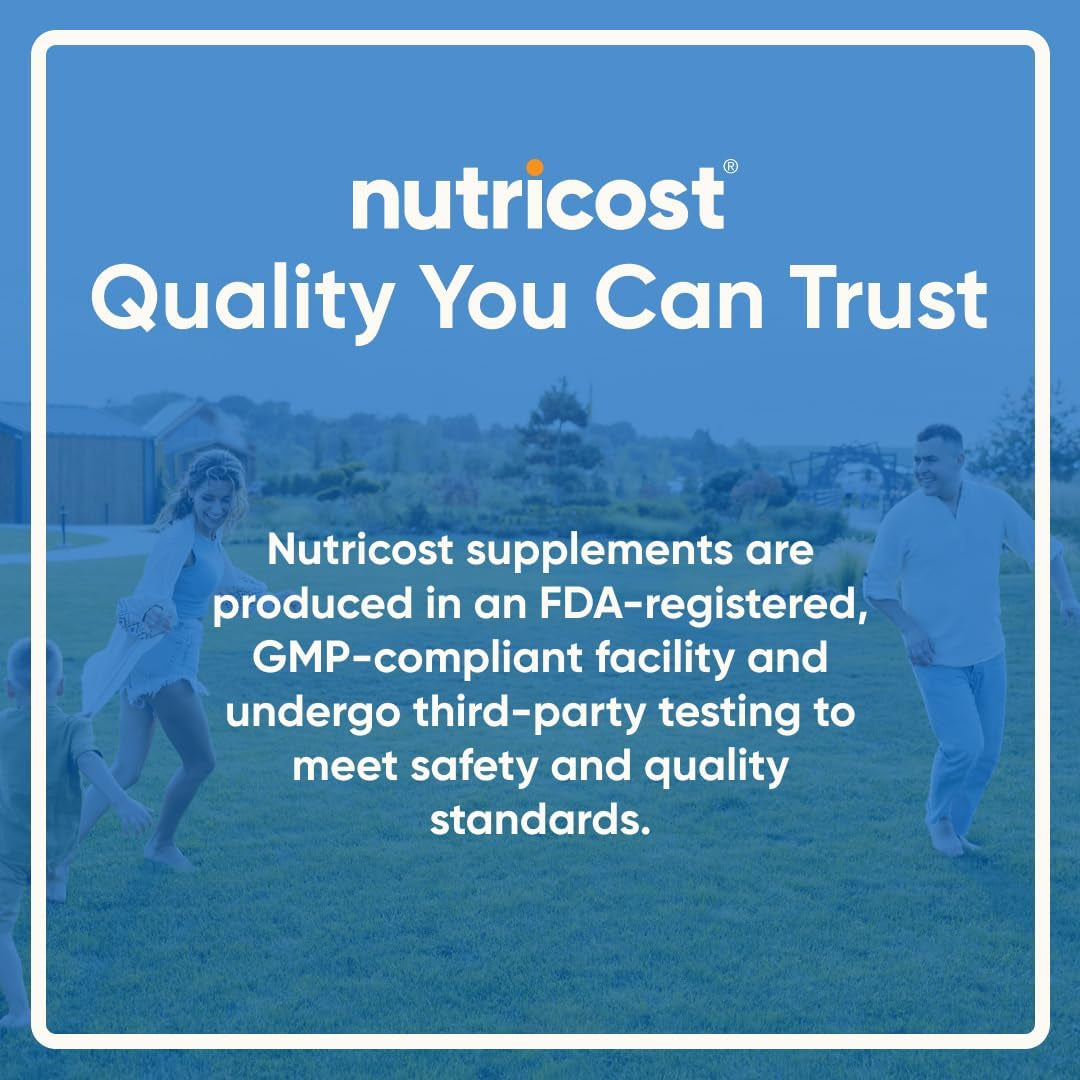 Nutricost Boswellia Extract 180 Capsules for 90 Servings per Bottle - Gluten Free and GMO Free, Vegan