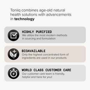 Toniiq Fadogia Agrestis - Ultra High Potency 30:1 Extract - 1200Mg per Serving - Highly Concentrated - Third-Party Lab Tested - 120 Capsules